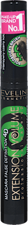 Maskara Extension Volume 4D Extreme Lengthening and Curl, Black EVELINE COSMETICS