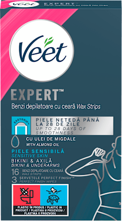 Депилиращи ленти - бикини и подмишници Expert Veet