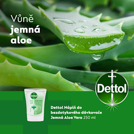 tekuté mýdlo Aloe Vera náhradní náplň Dettol