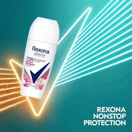 Antitranspirant Deo Roll-on Nonstop Protection Bright Bouquet Rexona