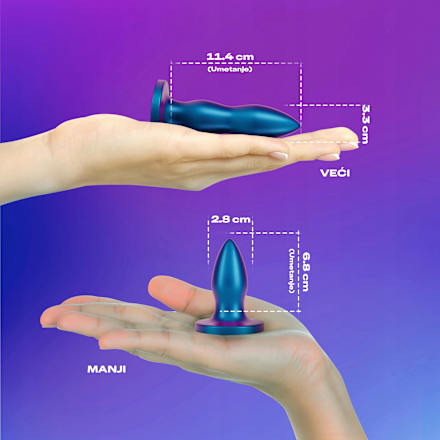 Set analnih čepova Deep & Deeper  durex