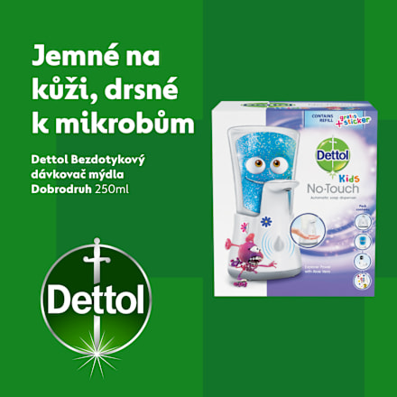 dávkovač mýdla bezdotykový Dettol
