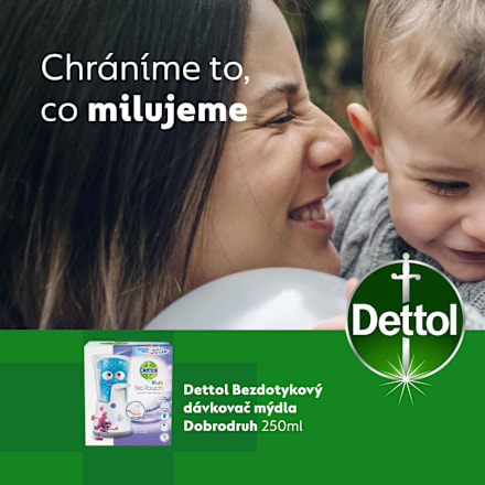 dávkovač mýdla bezdotykový Dettol