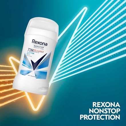 Antitranspirant Deostick Nonstop Protection Cotton Dry Rexona