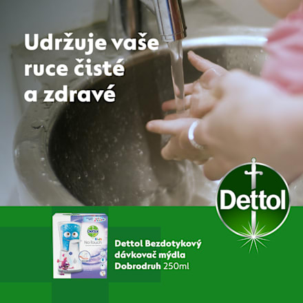 dávkovač mýdla bezdotykový Dettol