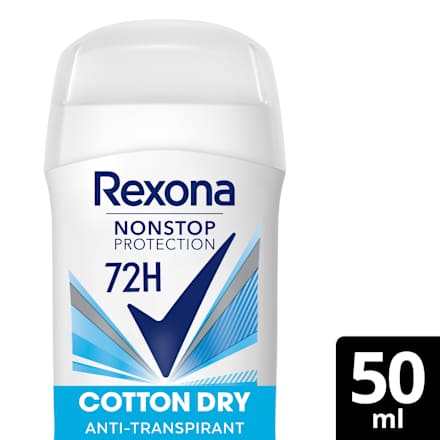 Antitranspirant Deostick Nonstop Protection Cotton Dry Rexona