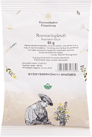 Rozmaringlevél tasakos tea HERBÁRIA