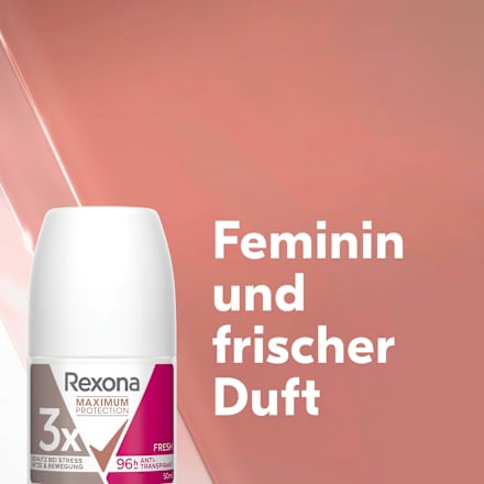 Antitranspirant Deo Roll-on Maximum Protection Fresh Rexona