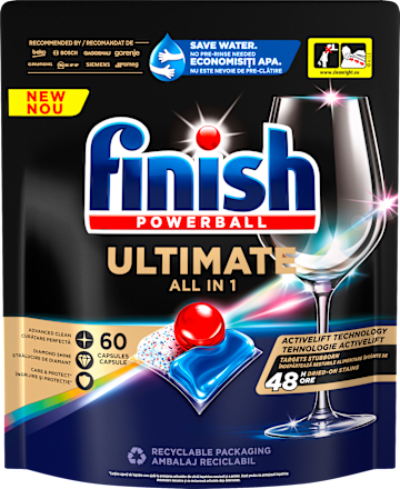 Detergent tablete pentru mașina de spălat vase Ultimate  Finish