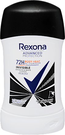 Deo stift Advanced Protection Invisible Black&White  Rexona