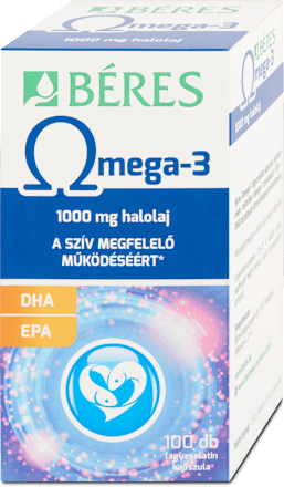 Omega-3 lágyzselatin kapszula  Béres