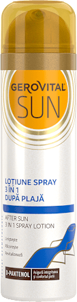 Loțiune spray 3 în 1 după plajă Sun GEROVITAL