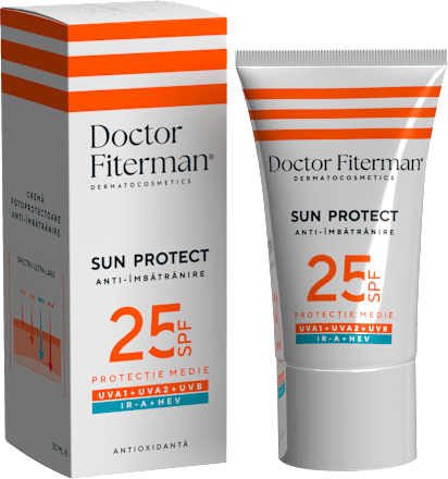 Cremă de protecție solară SPF25 Fiterman Pharma