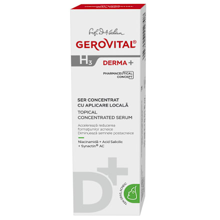 Ser concentrat aplicarea locală GEROVITAL