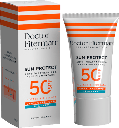 Cremă hidratantă cu SPF50 Fiterman Pharma