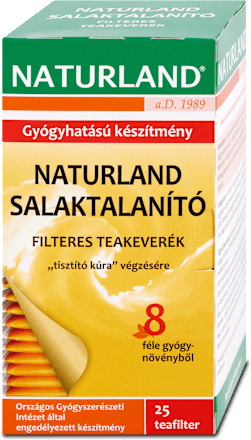 Salaktalanító tea 25x1g NATURLAND