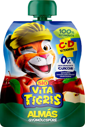 Gyümölcspüré, almás Sió