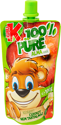 Gyümölcspüré alma-banán KUBU