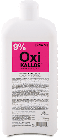 Krémový parfumovaný peroxid Oxi 9 % Kallos