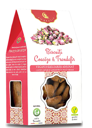 Biscuiți Coacăze și Trandafir HIPER AMBR