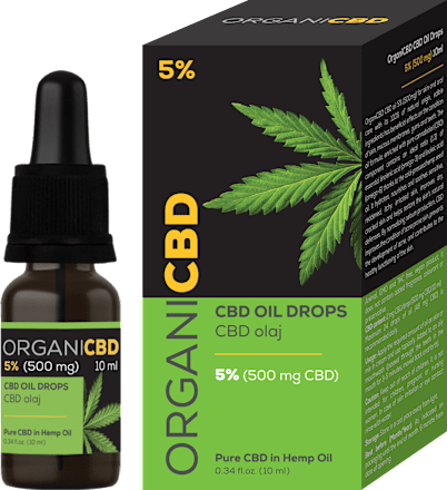 CBD olaj 5% ORGANICBD