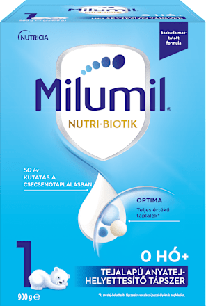 Nutri-Biotik 1 tejalapú anyatej-helyettesítő tápszer újszülött kortól  Milumil