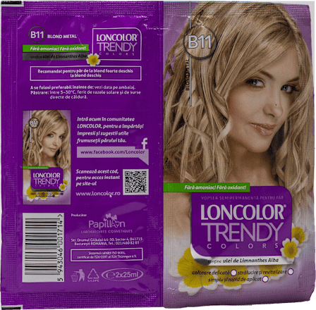 Vopsea semipermanentă blonde LONCOLOR TRENDY