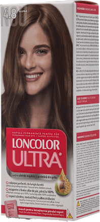 Vopsea permanentă 4.8 alună LONCOLOR ULTRA