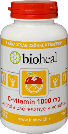 C-vitamin tabletta acerolával Bioheal