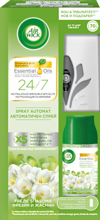 Aparat odorizant cu rezervă iasomie  AIR WICK
