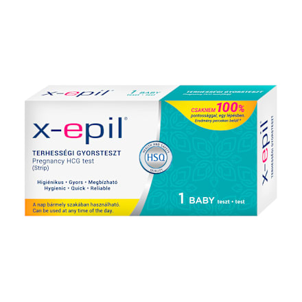 Terhességi gyorsteszt csík X-Epil