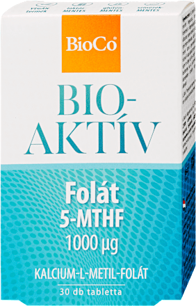 Bio-aktív folát 5-MTHF tabletta BioCo