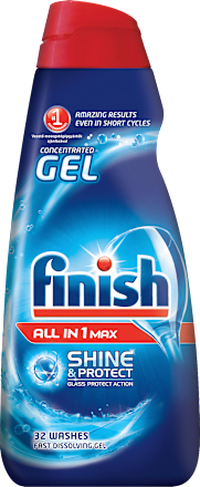 ALL IN 1 MAX Power Regular gel za mašinu za pranje sudova Finish