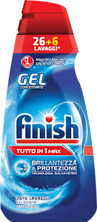 ALL IN 1 MAX Power Regular gel za mašinu za pranje sudova Finish