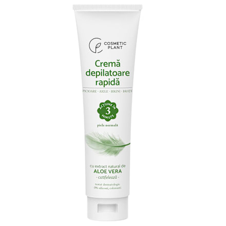 Cremă depilatoare rapidă cu aloe vera cosmetic plant