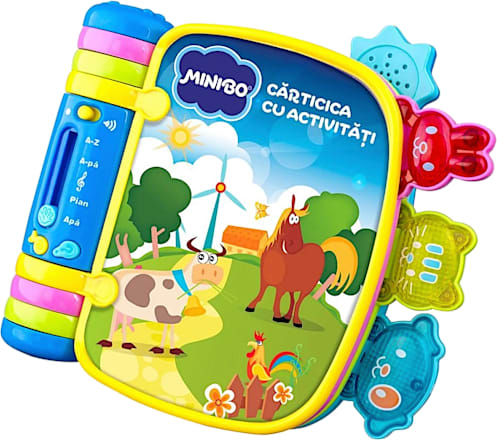Cărticică cu activități pentru copii Minibo