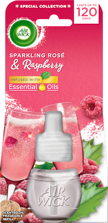 Essential Oils punjenje za električni osvježivač zraka – Sparkling Rose & Raspberry AIRWICK