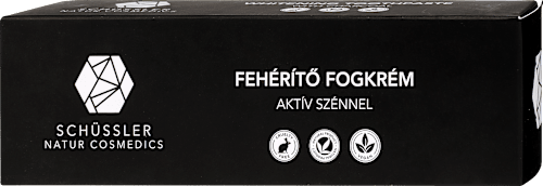 Fogkrém aktív szénnel Schüssler