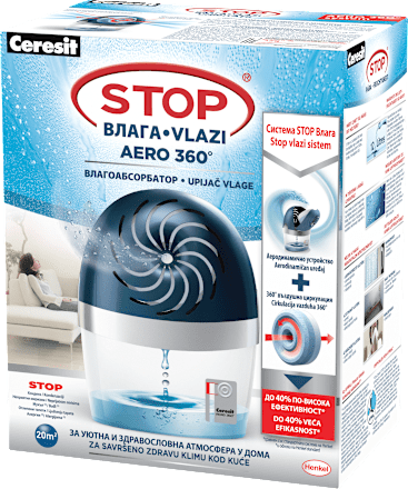 Влагоабсорбатор  Aero 360 2в1 Ceresit STOP