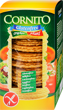 Gluténmentes sós tallér, pikáns  CORNITO