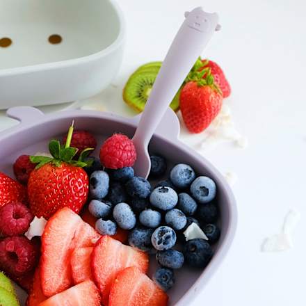 Set veselă pentru copii roz babysnugg