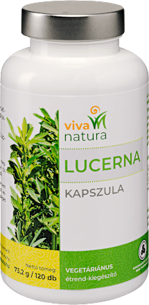 Lucerna étrend-kiegészítő kapszula Vivanatura