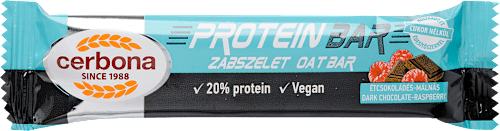 Étcsokoládés-málnás protein zabszelet Cerbona