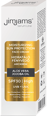 Serum Line Hidratáló Fényvédő Arckrém SPF30 JimJams