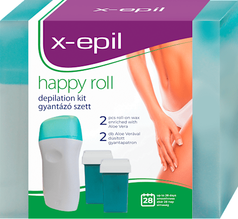 HappyRoll gyantázó szett X-Epil