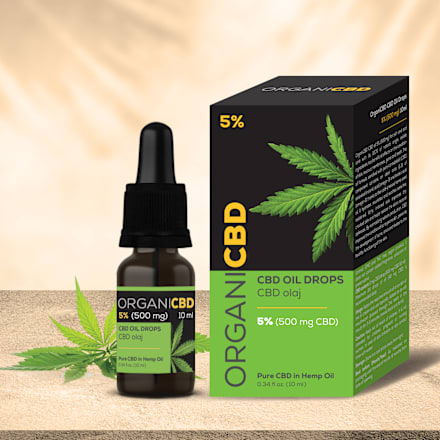 CBD olaj 5% ORGANICBD