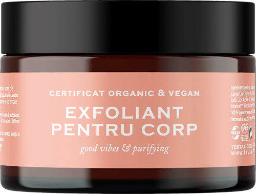 Exfoliant pentru Corp - Good Vibes natural beauty by Laura Baldini