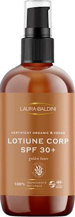 Loțiune Corp SPF 30 Golden Hours natural beauty by Laura Baldini
