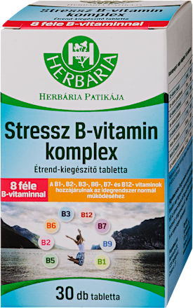 B-vitamin komplex, stressz ellen tabletta HERBÁRIA