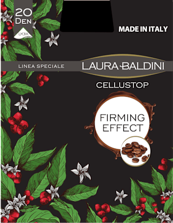 Dres damă Cellustop 20DEN 3-M negru LAURA BALDINI